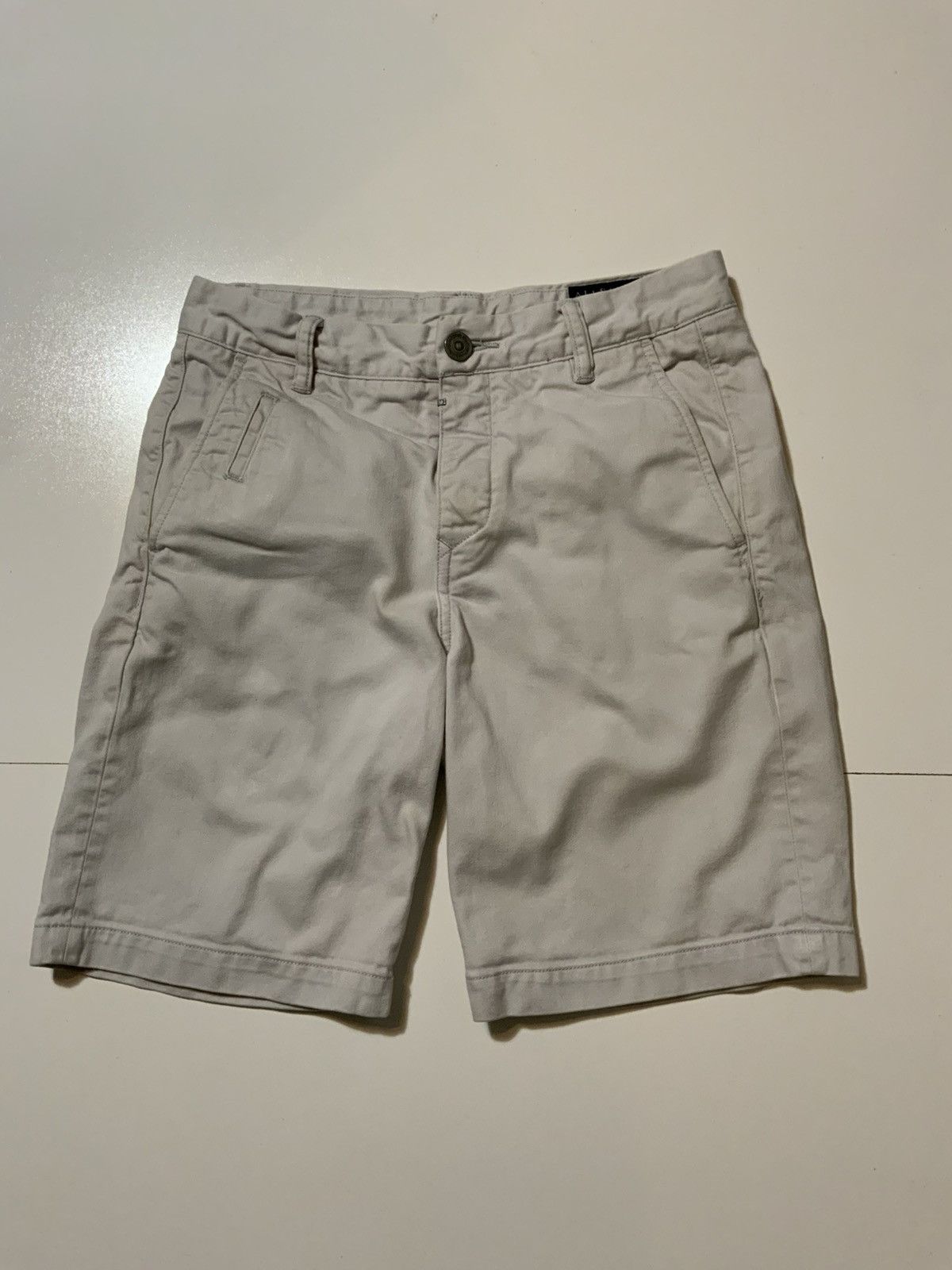 Allsaints $105 Allsaints Mitre Deck Fit Chino Button Fly Shorts Size US 28 / EU 44 - 2 Thumbnail