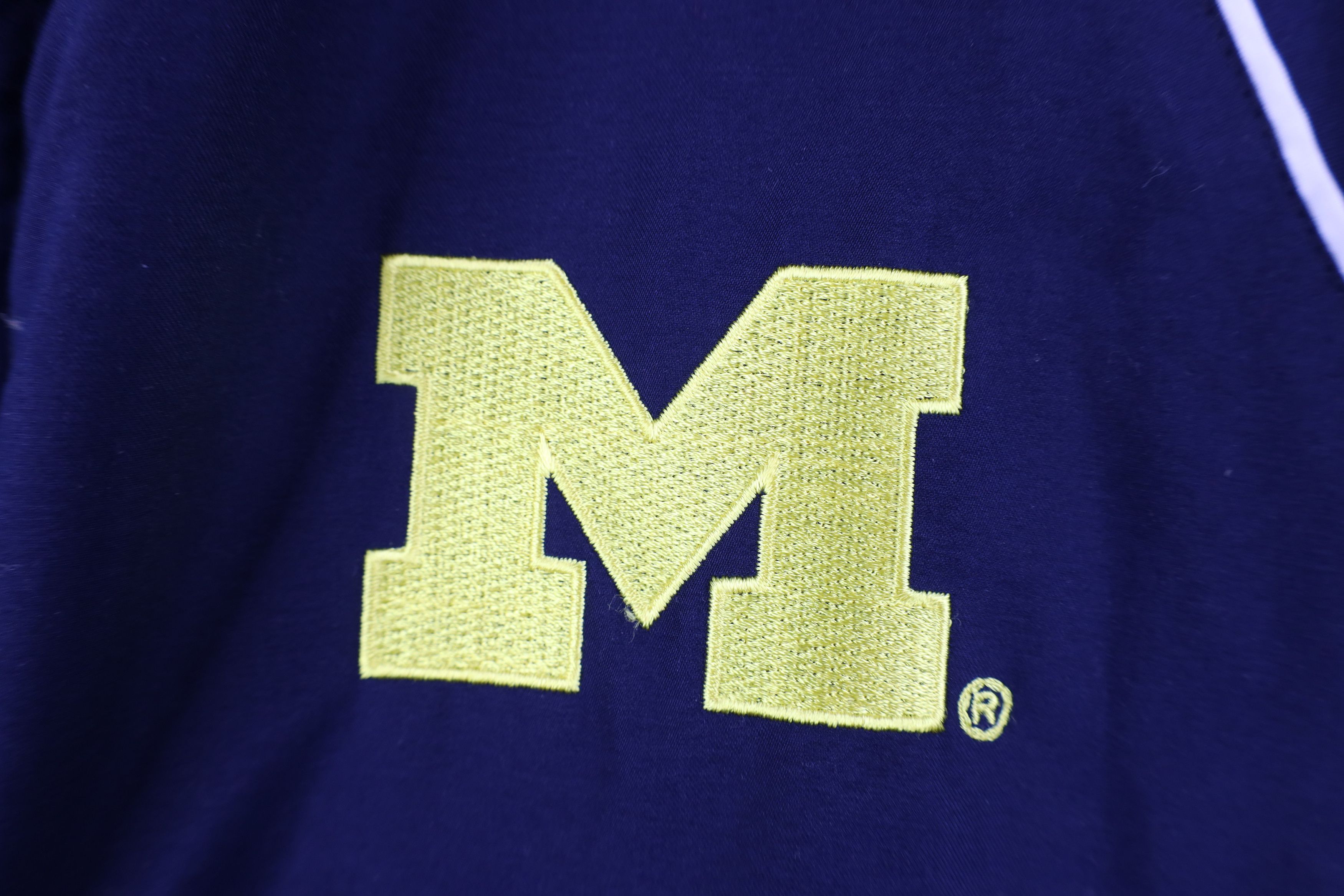 Adidas Adidas University of Michigan Football Full Zip Jacket Blue Size US XS / EU 42 / 0 - 4 Thumbnail