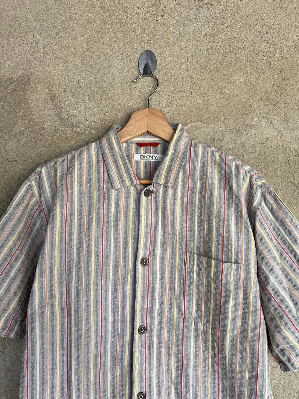 DKNY DKNY Striped Style Shirt Button Size US M / EU 48-50 / 2 - 3 Thumbnail