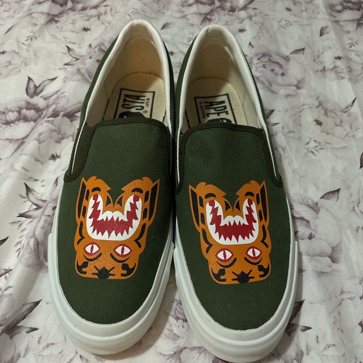 Vans slip on bape sales