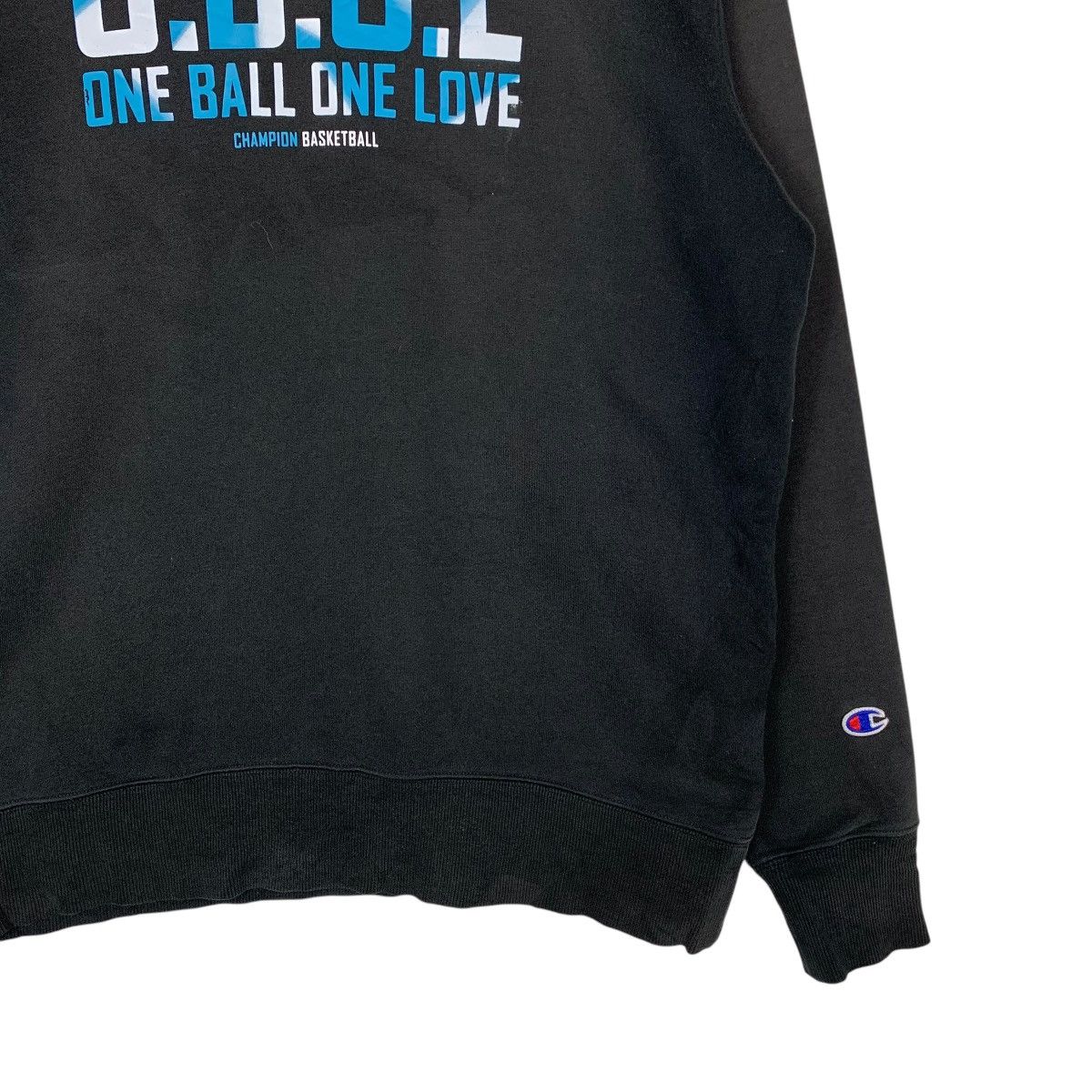 Champion CHAMPION OBOL Basketball Big Logo Sweatshirt #1442-C65 Size US XL / EU 56 / 4 - 4 Thumbnail