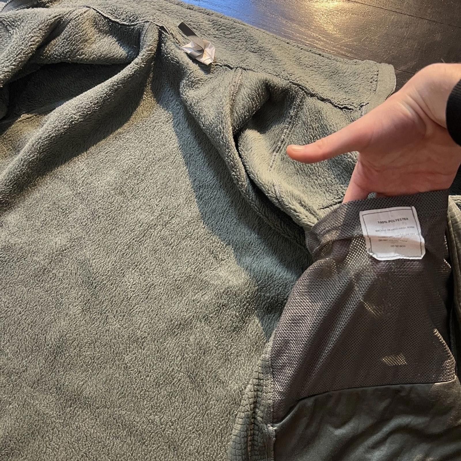 Vintage Vintage Grey Military Fleece Size US L / EU 52-54 / 3 - 6 Thumbnail