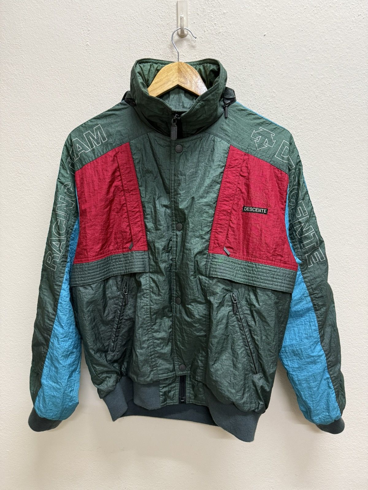 Descente VINTAGE 90s DESCENTE RACING TEAM BOMBER JACKET Size US M / EU 48-50 / 2 - 20 Thumbnail