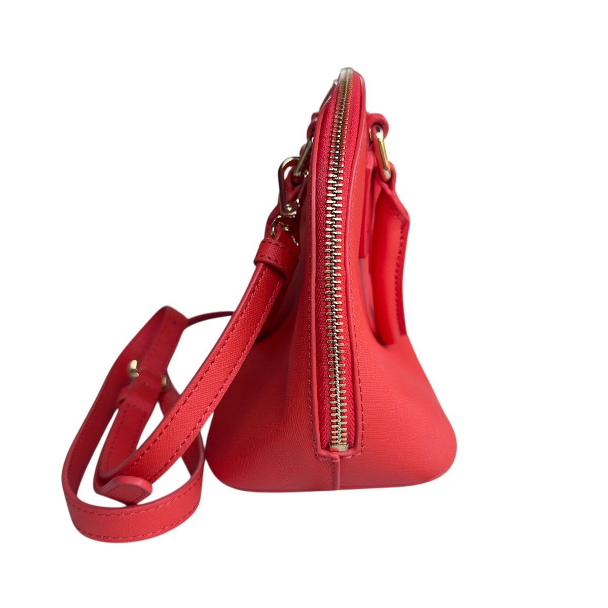 DKNY DKNY Bryant Park Saffiano red satchel crossbody bag Size ONE SIZE - 2 Thumbnail
