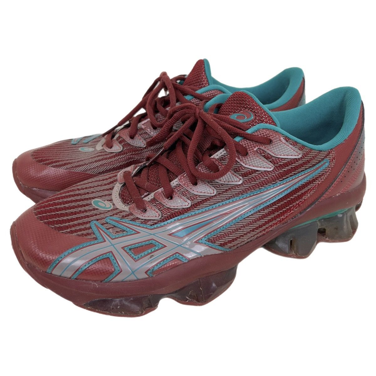 Image of Asics Gel-Quantum Levitrack Sneakers in Burgundy, Men's (Size 10)