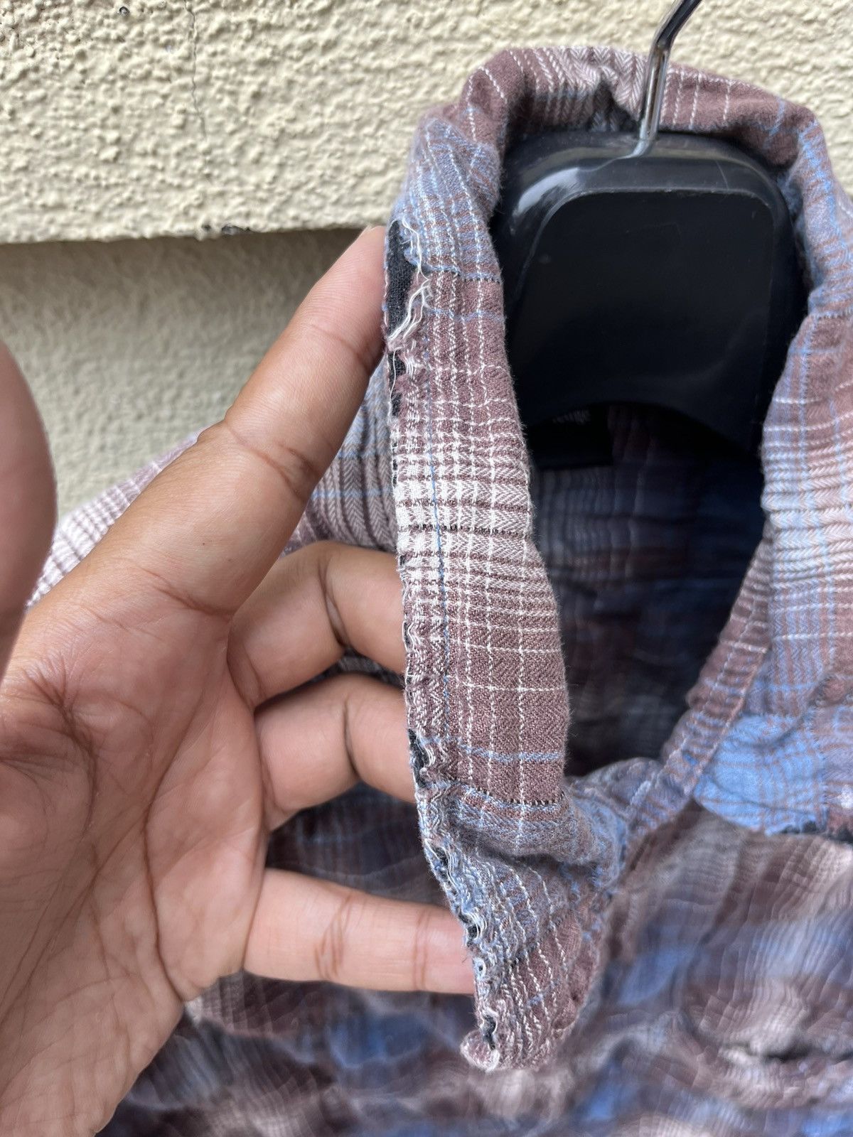 Pledge Distressed flannel button down by pledge Size US M / EU 48-50 / 2 - 16 Thumbnail