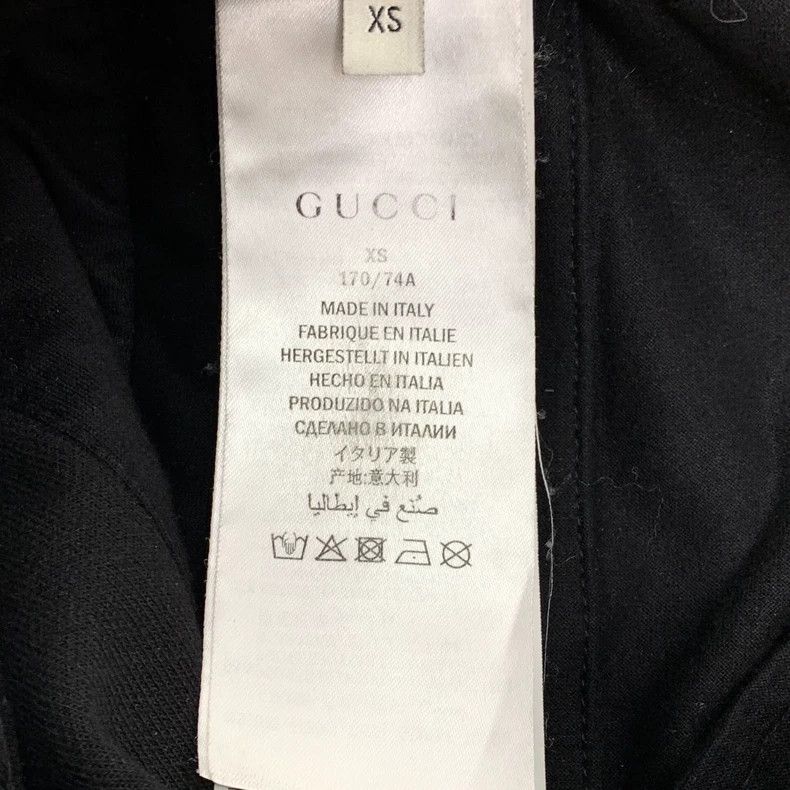 Gucci Gucci Size XS Black side logo letter stripe drawstring cas Size US 26 / EU 42 - 6 Thumbnail