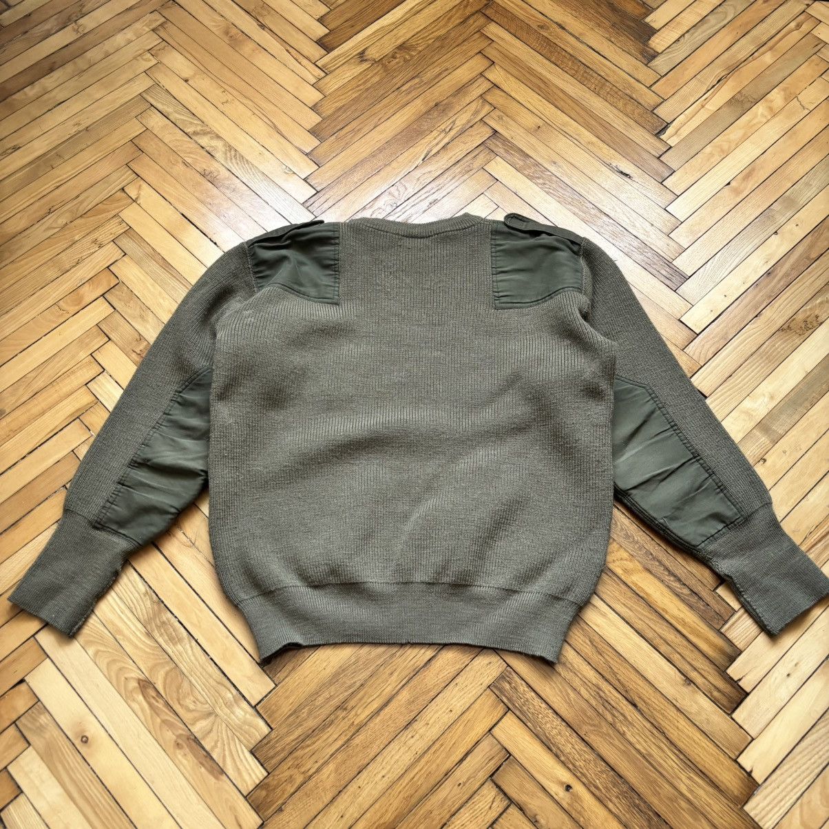 Other Last Drop‼️ Vintage 90’s Army Nylon Pocket Knit Sweater Size US L / EU 52-54 / 3 - 3 Thumbnail