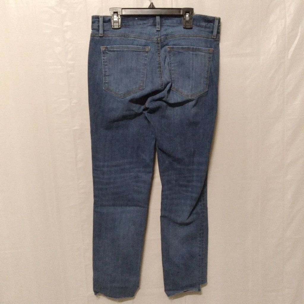 Loft LOFT Heartbreaker Jeans Straight Step Hem Embroidered Sz 28 Size 28" / US 6 / IT 42 - 5 Thumbnail