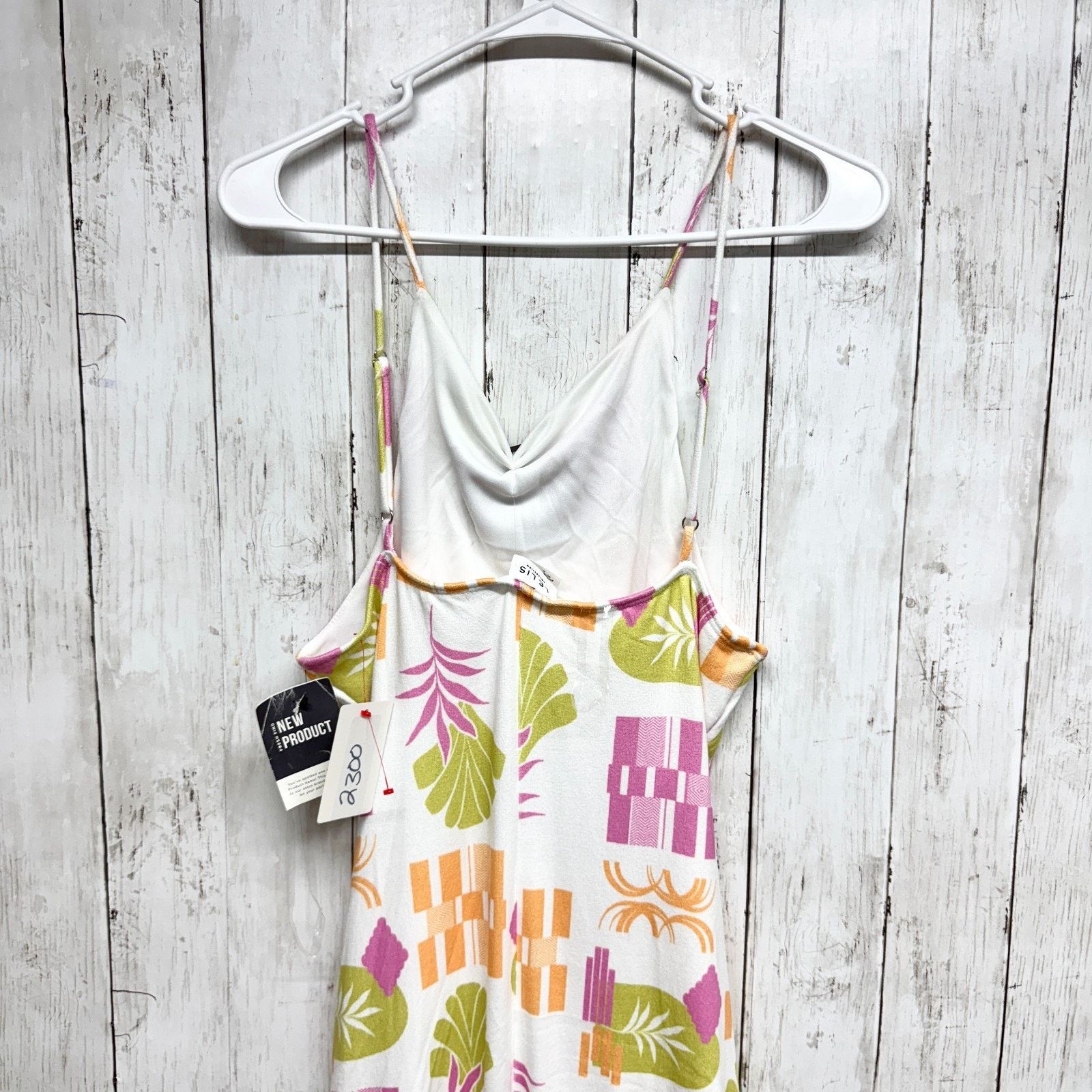 Other New Le Lis Dress Size Large Tropical Spaghetti Strap Maxi Size L / US 10 / IT 46 - 8 Thumbnail