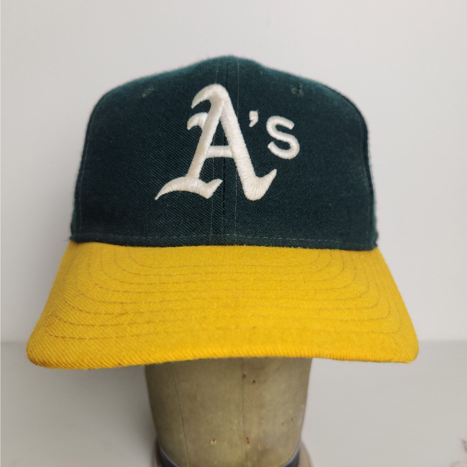 New Era Oakland A's New Era 59 Fifty Wool Baseball Hat Size 6 7/8 Size ONE SIZE - 2 Thumbnail