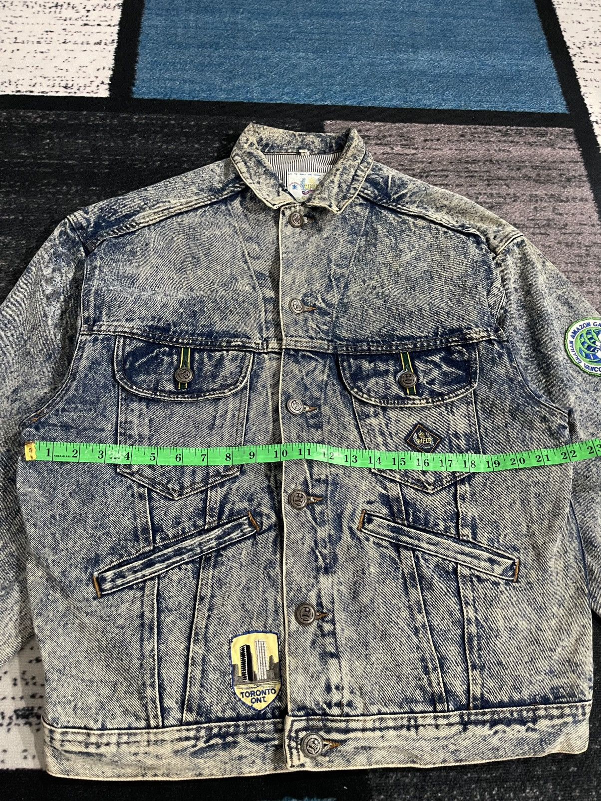 RIFLE Vintage Rifle Denim Jacket Size US L / EU 52-54 / 3 - 22 Thumbnail