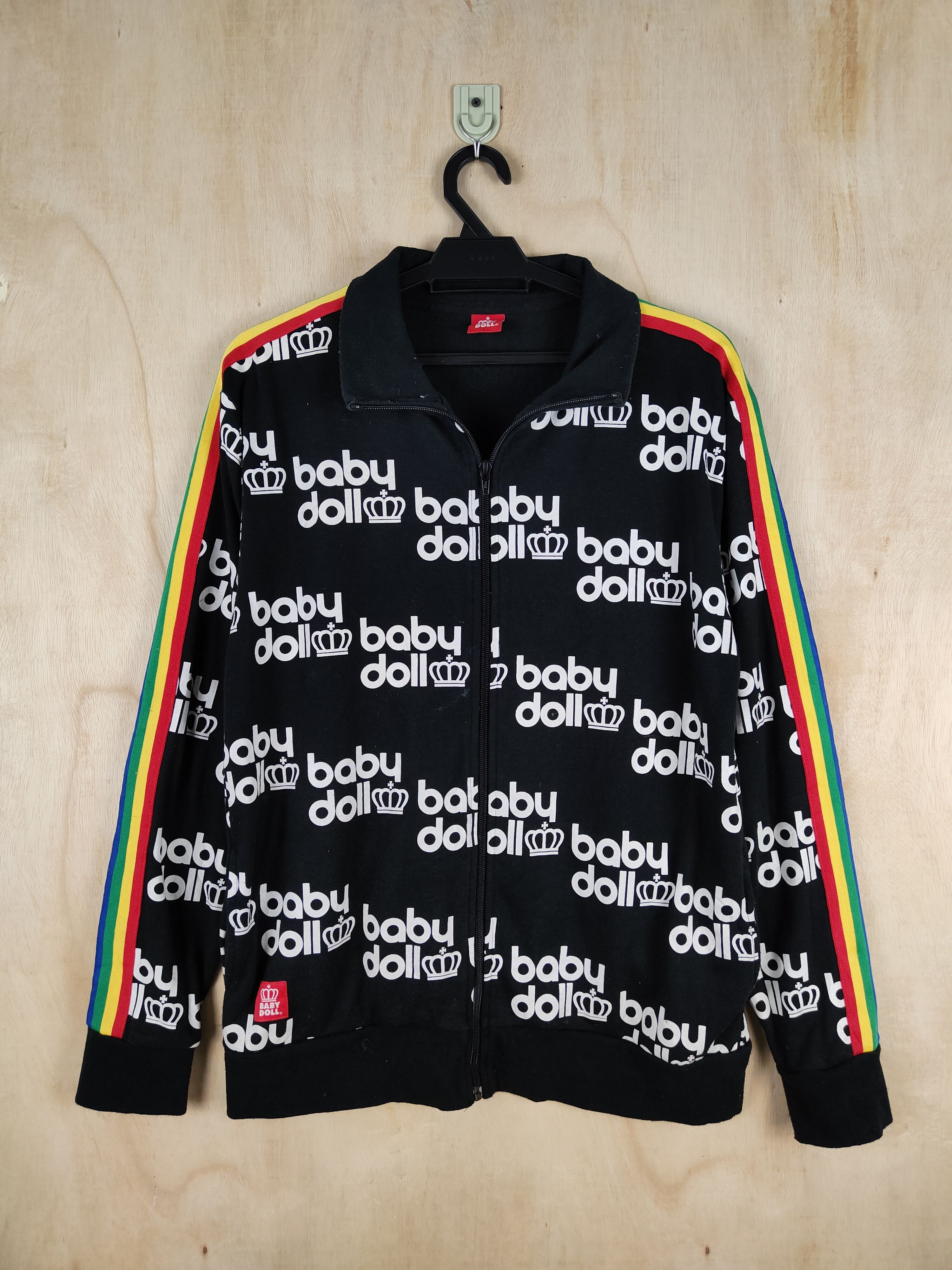 Japanese Brand × Vintage Baby Doll Black Sweaters #S2604 Size US L / EU 52-54 / 3 - 1 Thumbnail