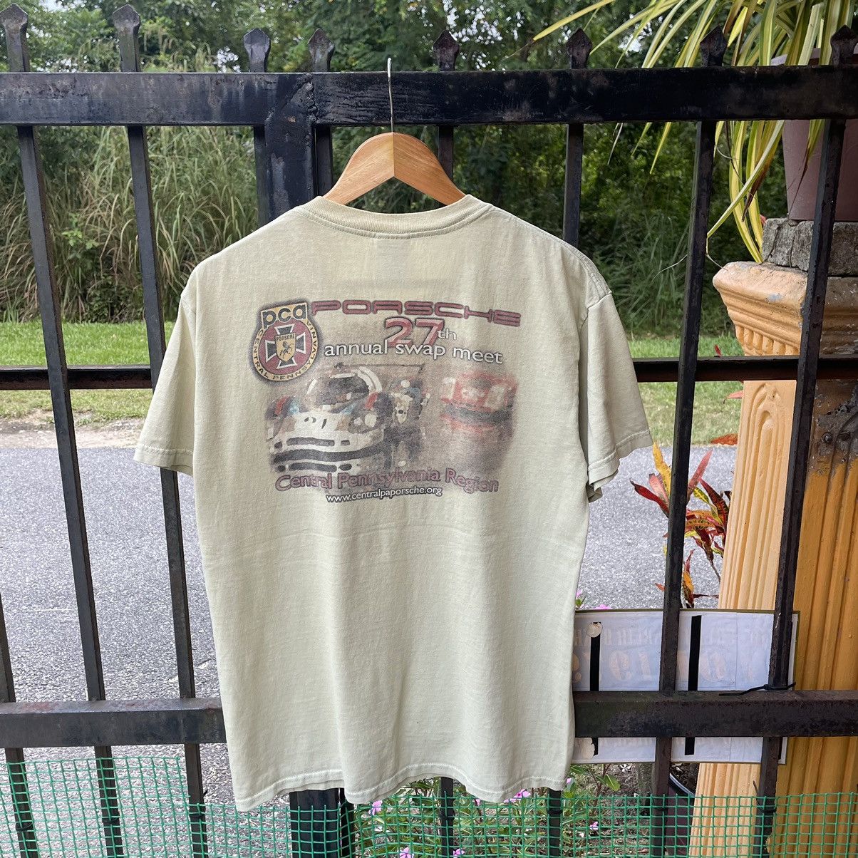 Porsche Design × Vintage 🔥🔥Vintage Y2K Porshe 27th Annual Swap Meet Promo Tee Size US M / EU 48-50 / 2 - 1 Thumbnail
