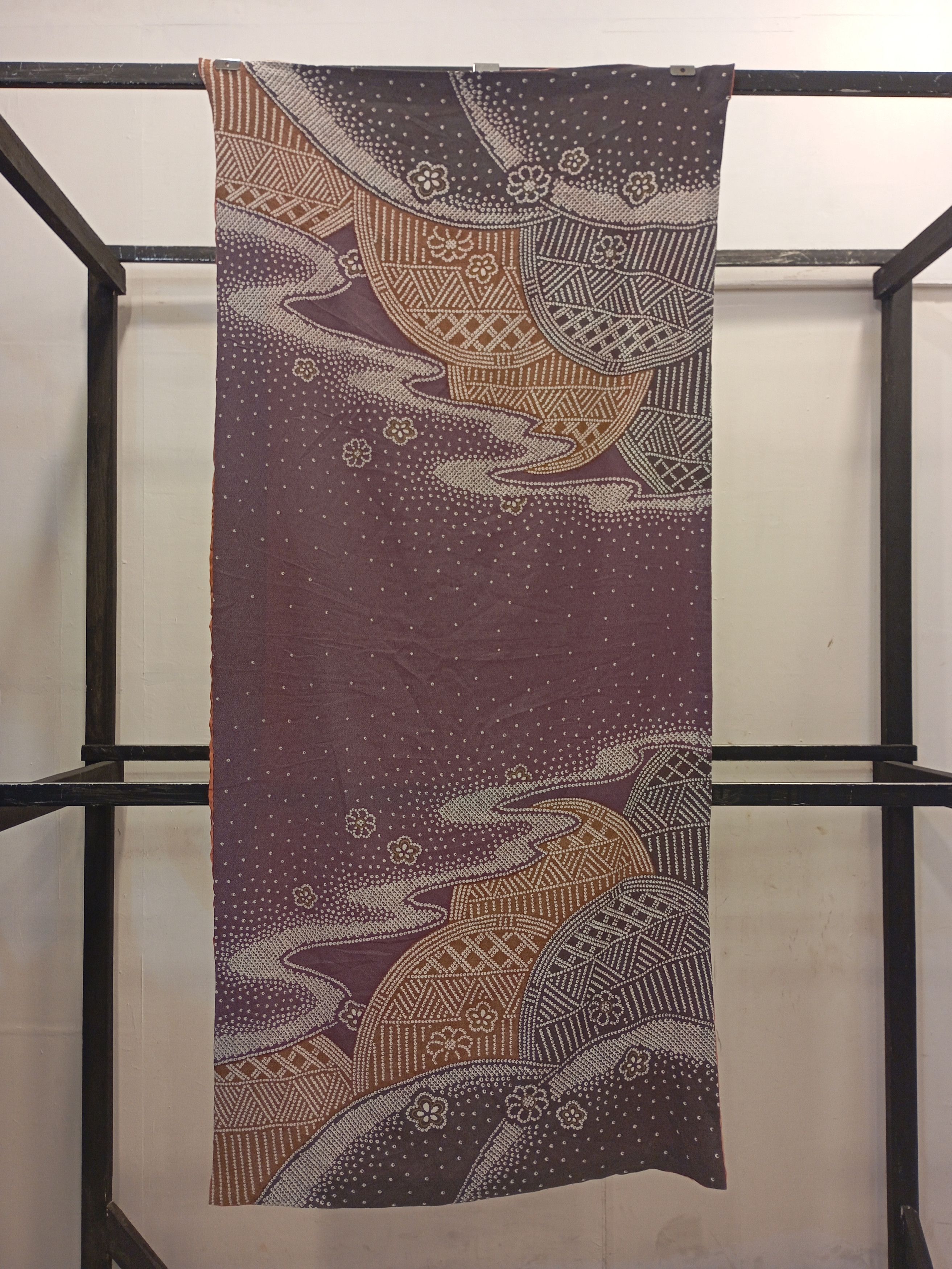 Japanese Brand Japanese kanoko shibori scarves scarf shawl Size ONE SIZE - 1 Thumbnail