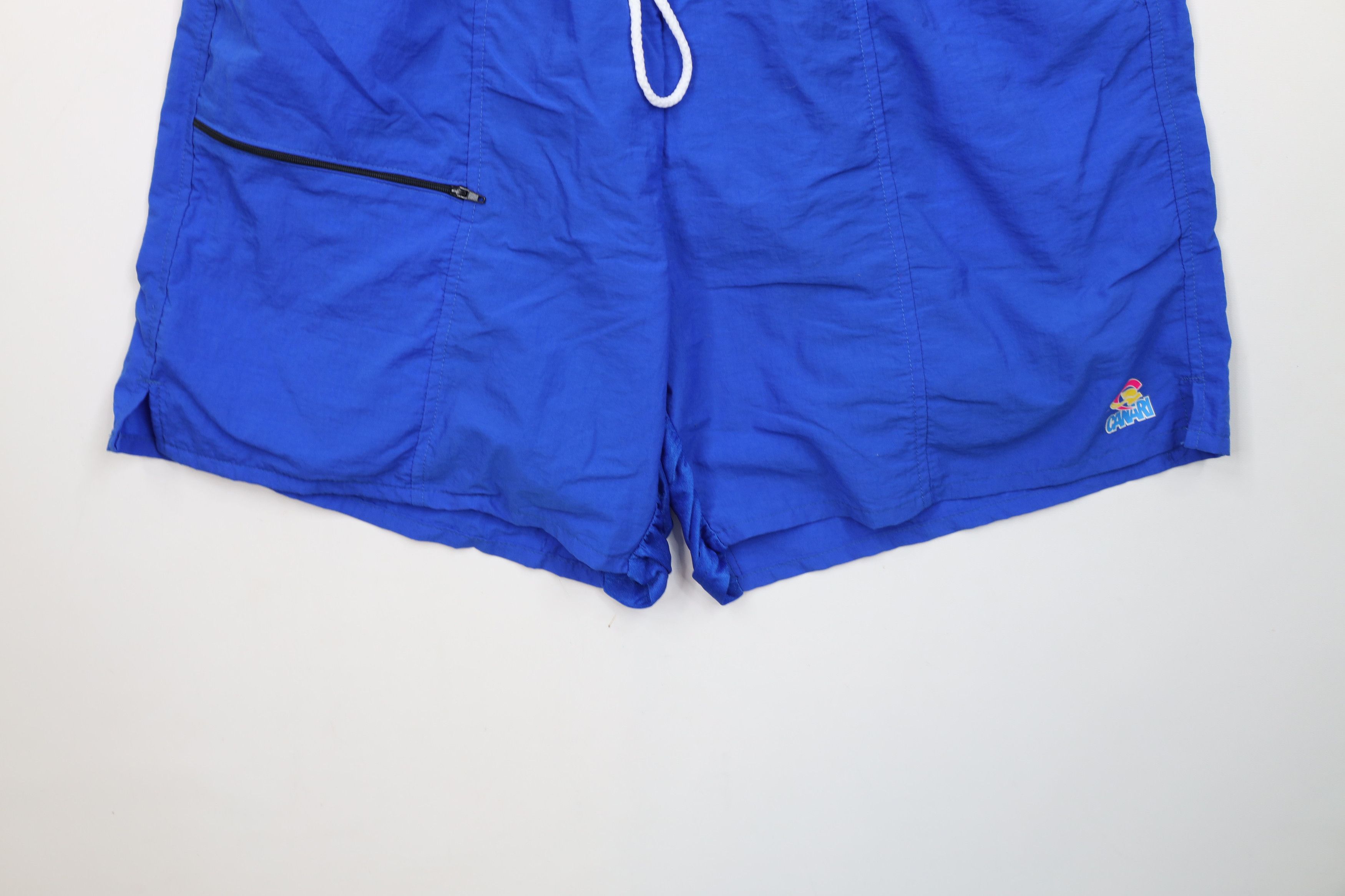 Canari Vintage 90s Canari Gel Lined Bicycle Cycling Shorts Blue USA Size US 36 / EU 52 - 4 Thumbnail
