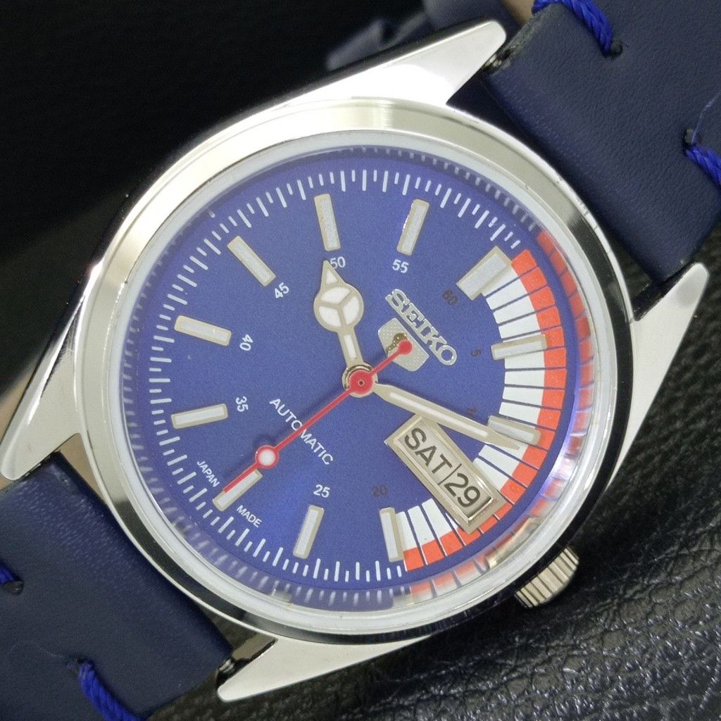 Seiko REFURBISHED VINTAGE SEIKO 5 AUTO JAPAN MENS WATCH a440733 Size 38 - 1 Thumbnail