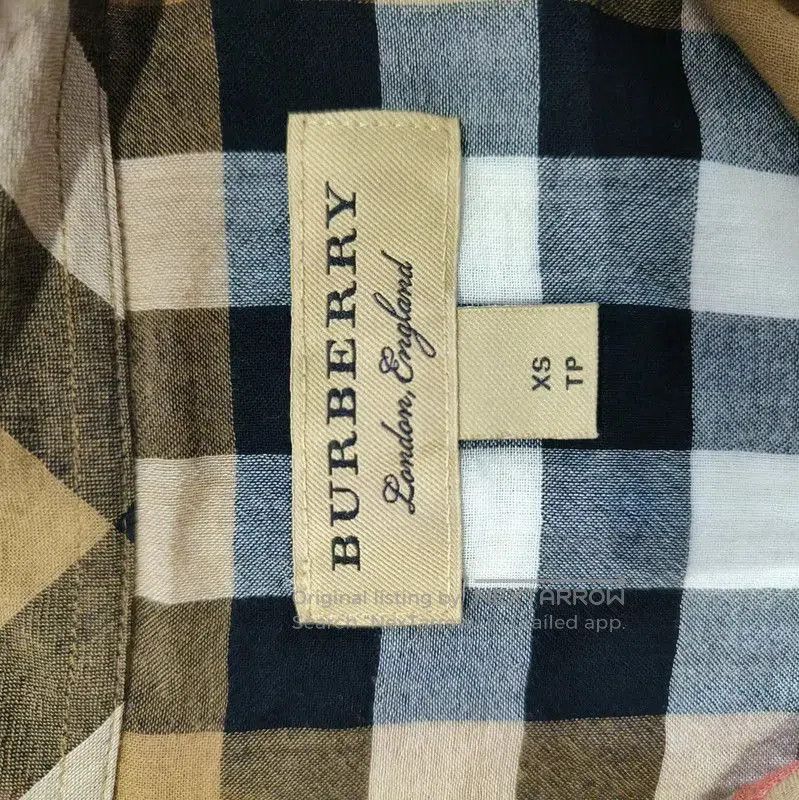 Burberry Burberry Colorful Cotton Women's Shirt. Size XS / US 0-2 / IT 36-38 - 3 Thumbnail