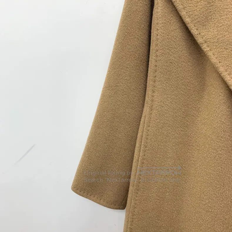 Max Mara Max Mara Brown Camel Hair Reversible Belted Coat Size XS / US 0-2 / IT 36-38 - 4 Thumbnail
