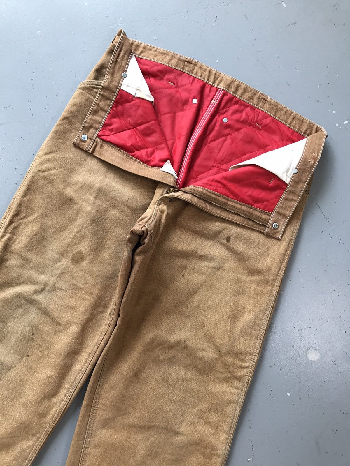 Carhartt × Vintage Vintage Carhartt 62WQ blankets line denim Size US 38 / EU 54 - 5 Thumbnail