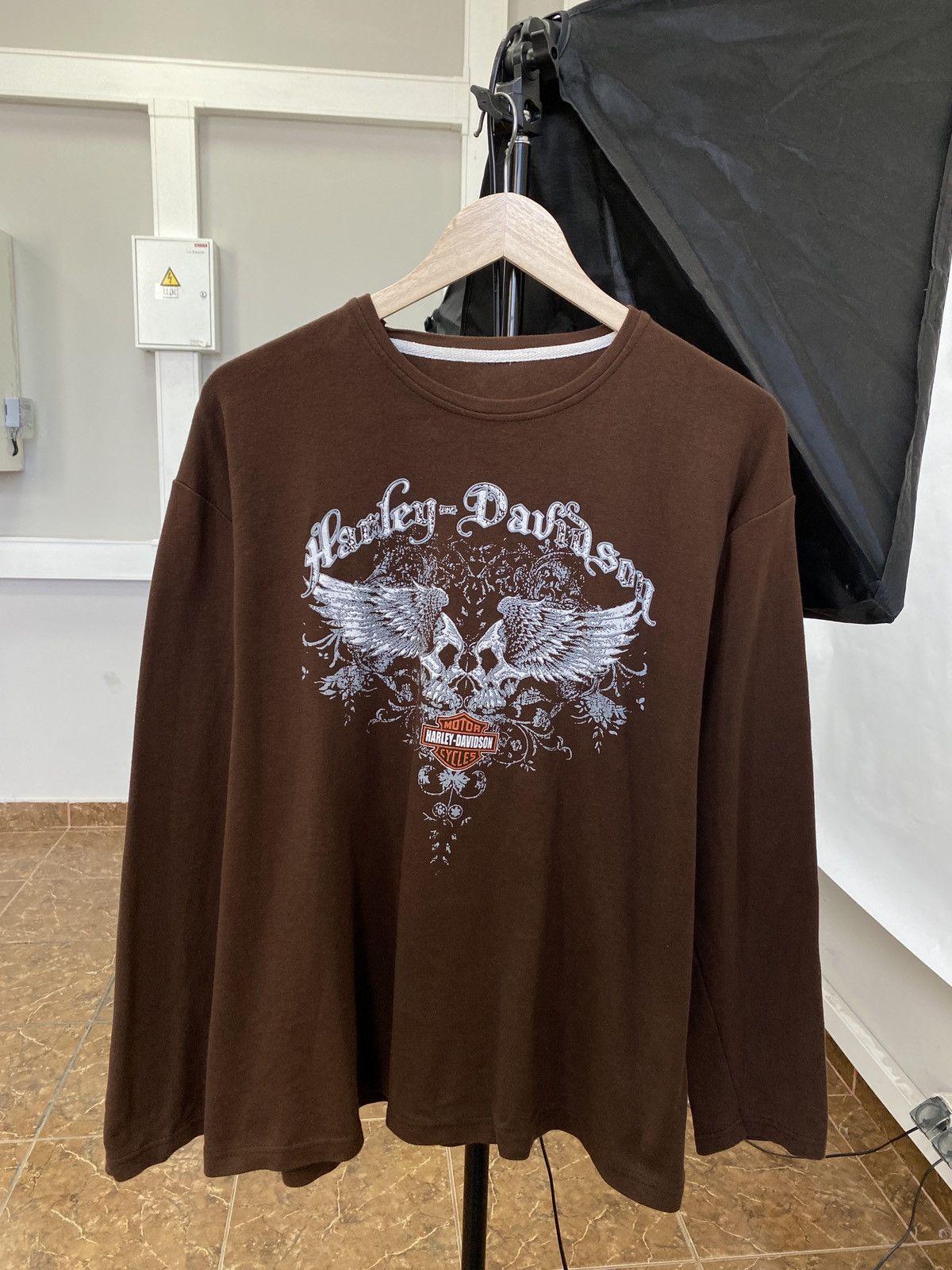 ?? Vintage Y2K Harley Davidson Archive Choppers Long Sleeve