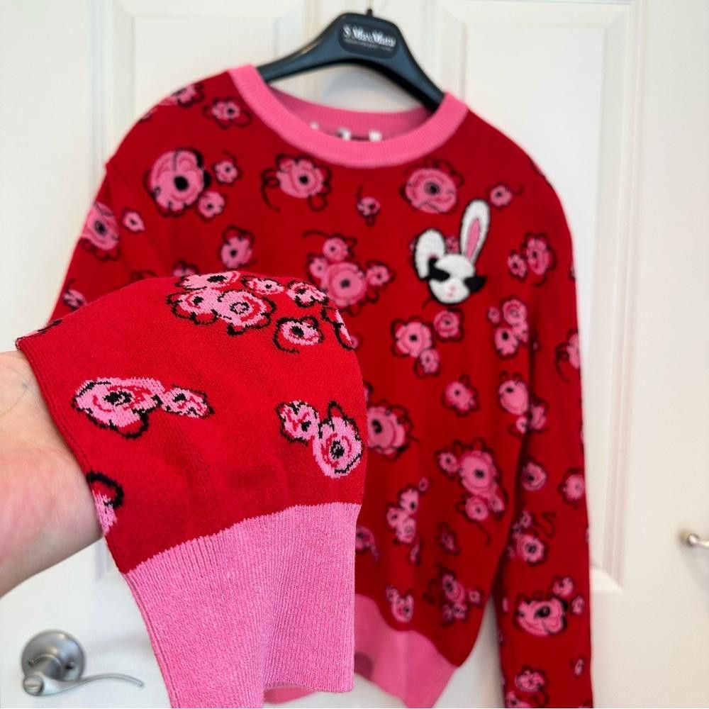 Designer Marella by Max Mara Label-cut Jacquard Sweater with Patch M Size M / US 6-8 / IT 42-44 - 4 Thumbnail