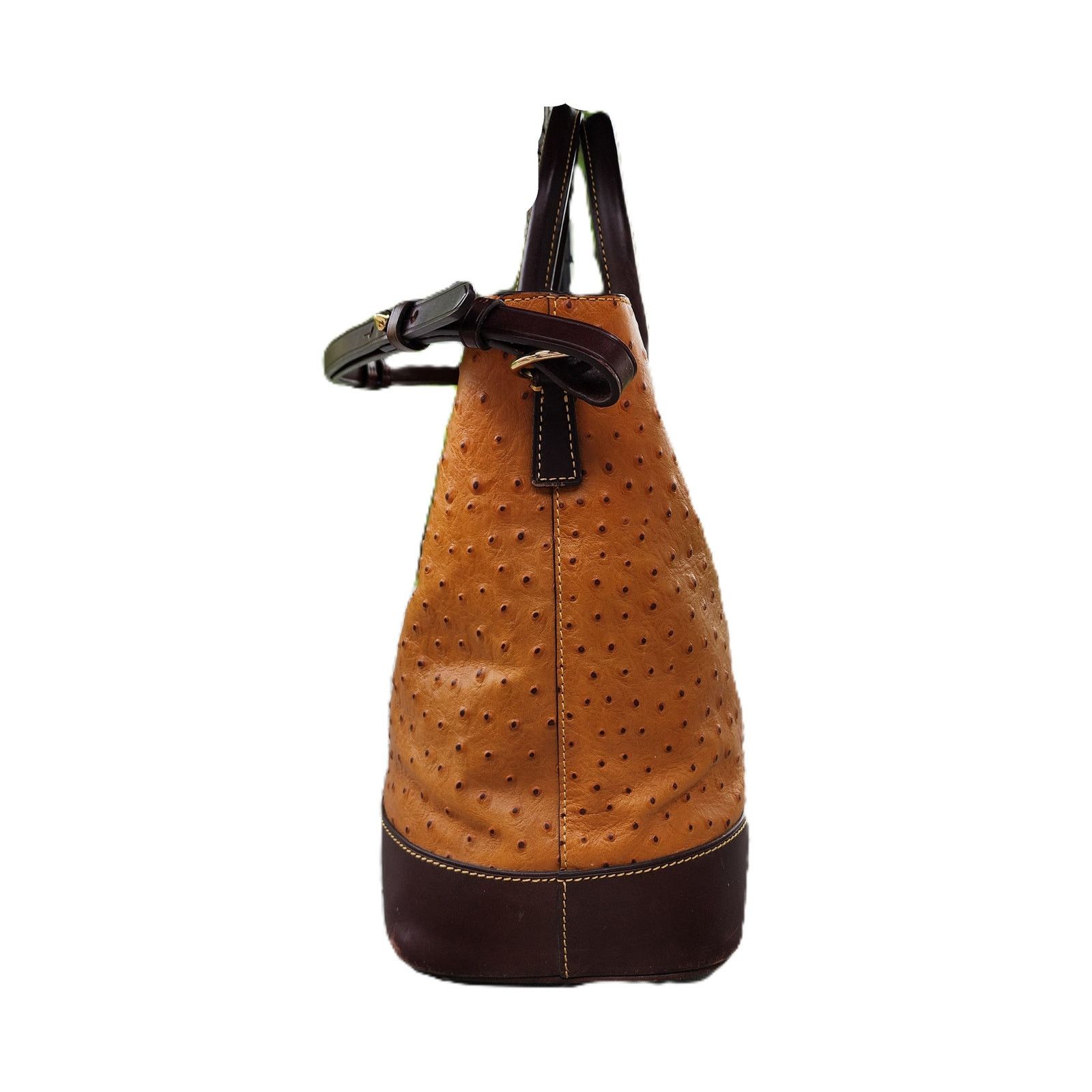Dooney & Bourke Dooney & Bourke Ostrich Leather Lexington Tote Bag Shopper Size ONE SIZE - 4 Thumbnail