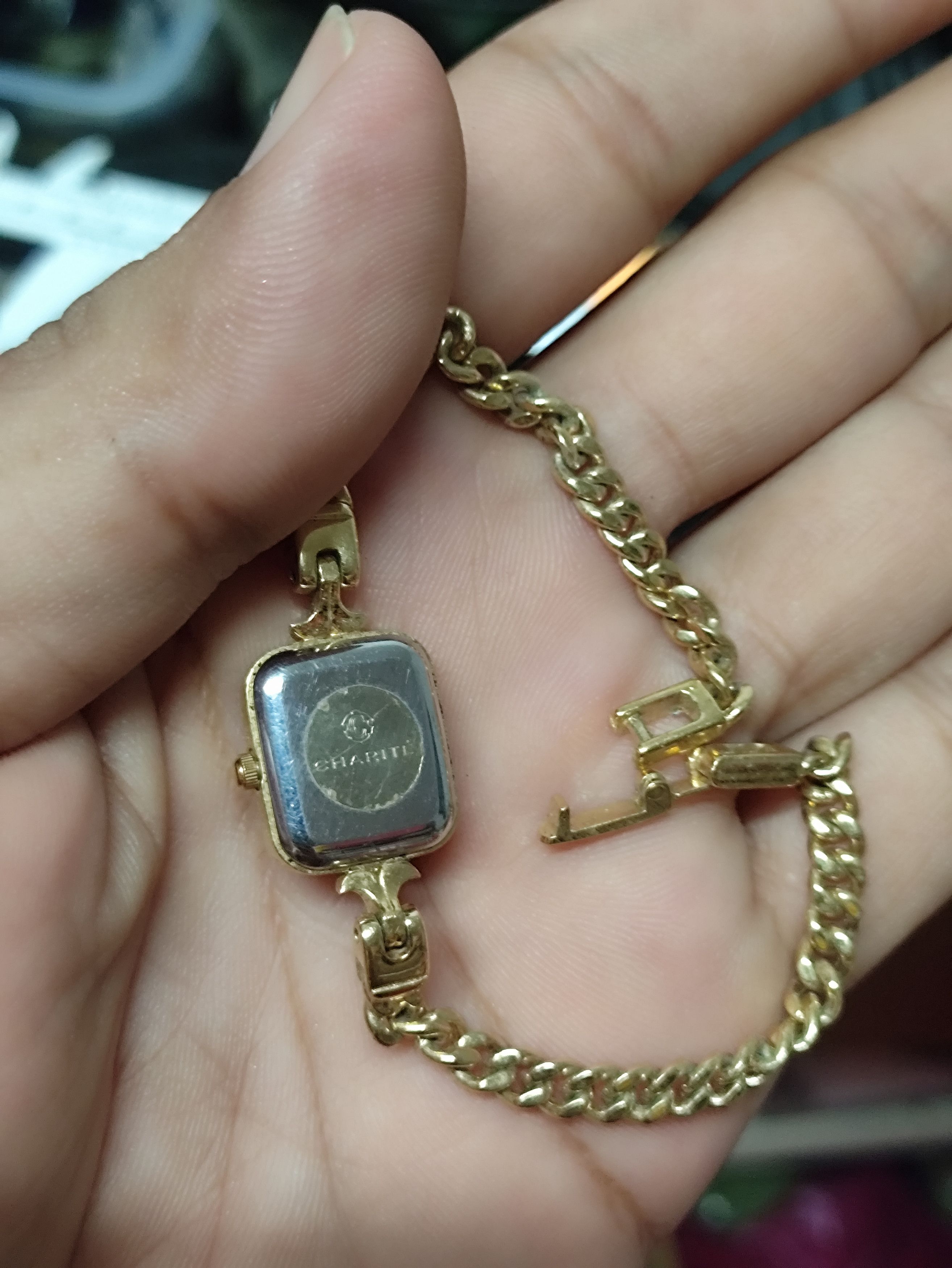 Japanese Brand Luxury Gold Color Bracelet Watch By CHARITE JAPAN Size ONE SIZE - 10 Thumbnail