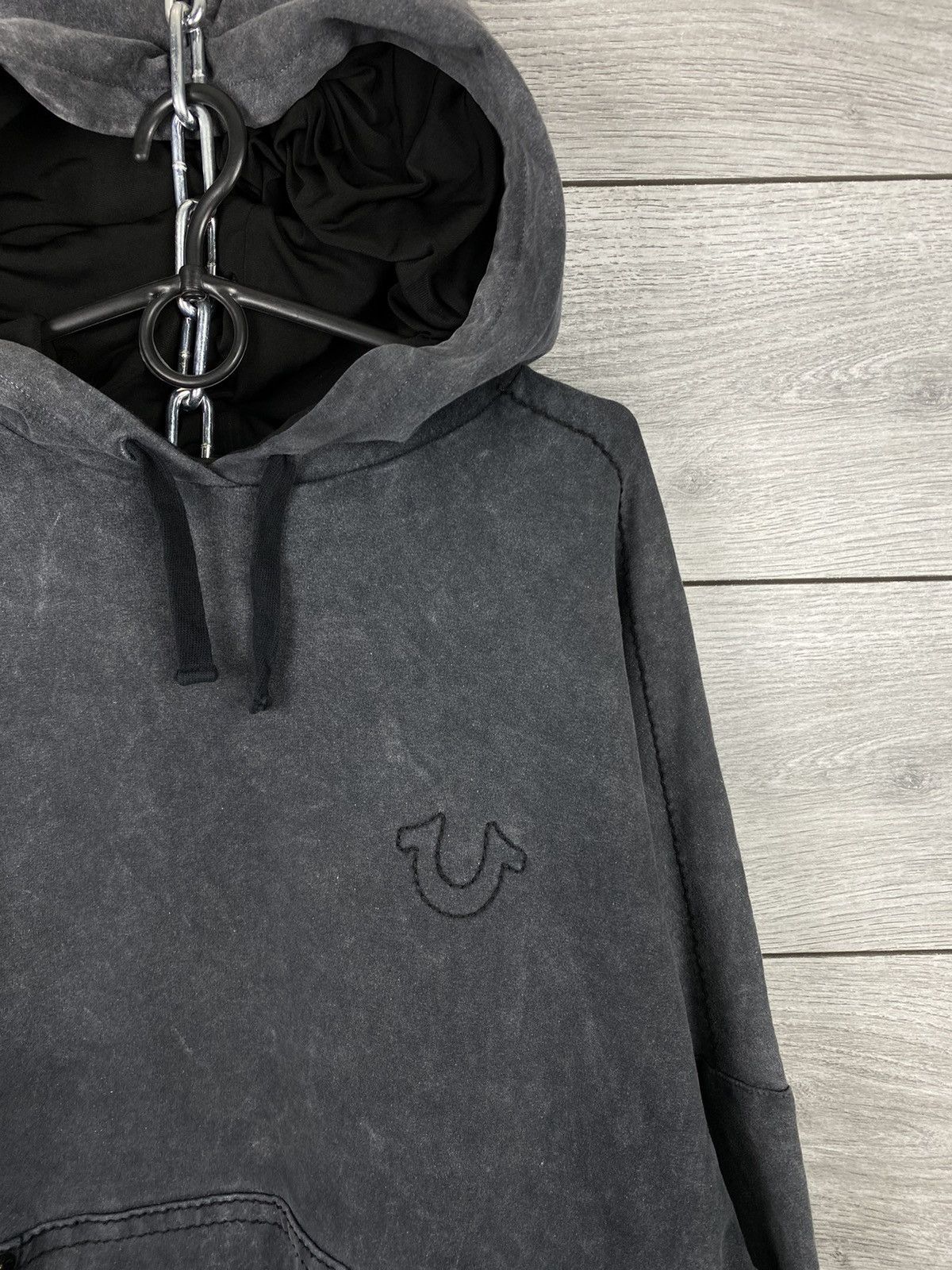 True Religion Mens Vintage True Religion Oversized Hoodie Y2K RARE Size US L / EU 52-54 / 3 - 3 Thumbnail