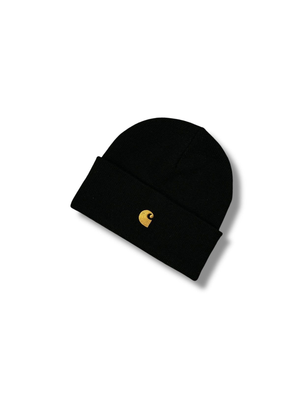 Carhartt Wip Carhartt WIP Chase Beanie Hat Black Size ONE SIZE - 1 Thumbnail