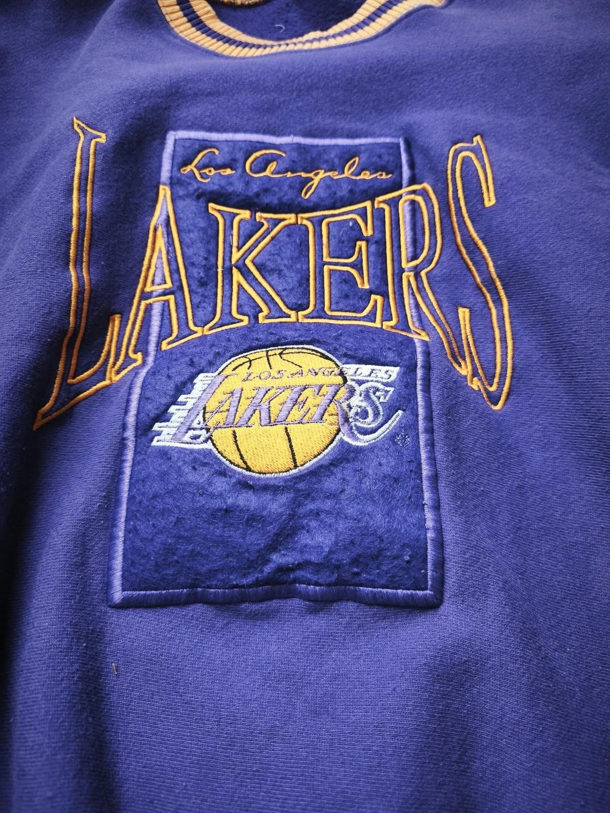 The Game Vintage Lakers Sweatshirt The Game 90s Embroided L Large Size ONE SIZE - 2 Thumbnail