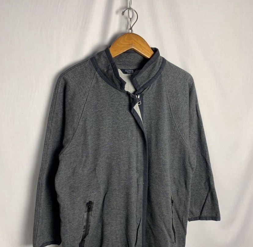 Japanese Brand Eastboy Comet Coat Dress Sweater Zip Size L / US 10 / IT 46 - 2 Thumbnail