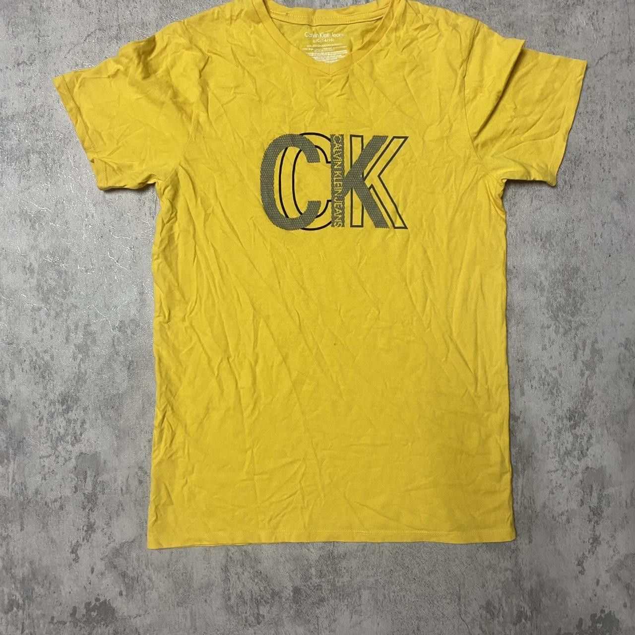 Calvin Klein Calvin Klein yellow T-shirt Size US L / EU 52-54 / 3 - 1 Thumbnail
