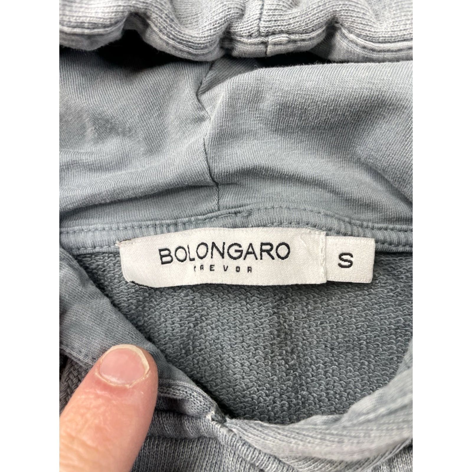 Bolongaro Trevor Trevor Bolongaro Hooded Sweatshirt Pullover Hooded Jumper Terry Mens Small Gray Pullover Hooded Sweatshirt Jumper Mens S Gray Terry No rips or stains Size US S / EU 44-46 / 1 - 3 Thumbnail