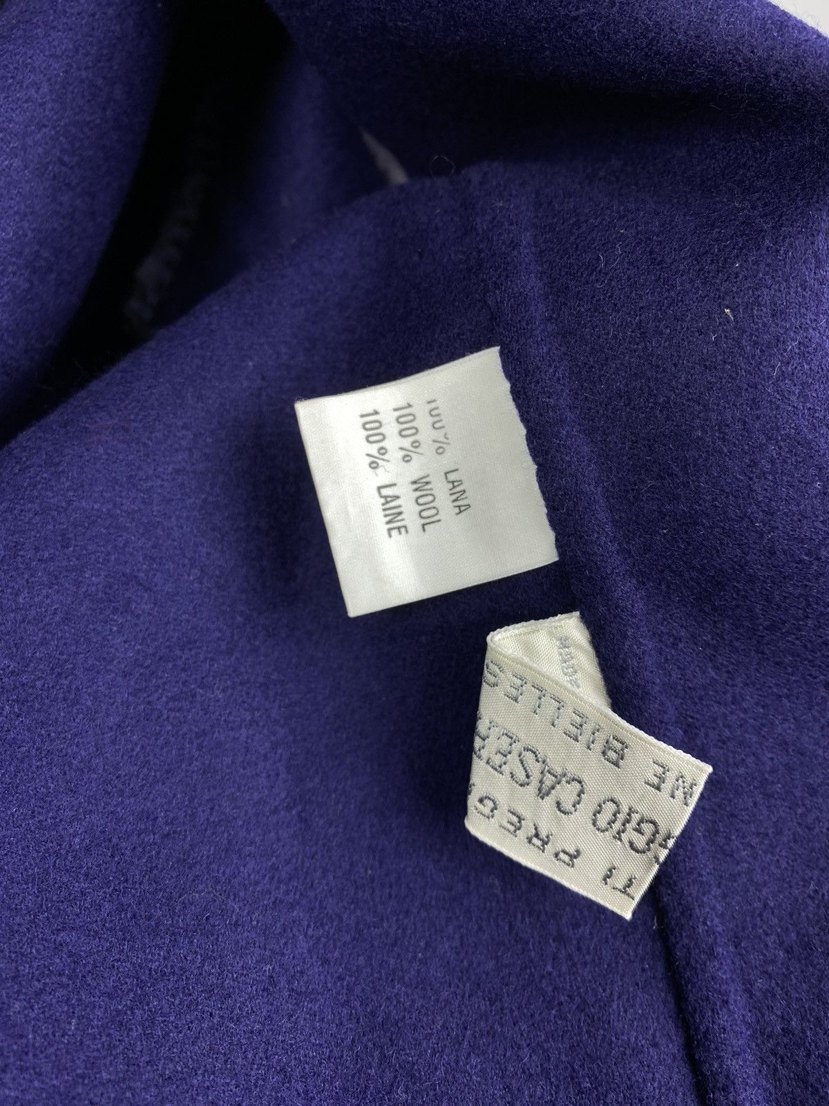 Designer Vintage 80s Archive Wool ITALY women’s suit blazer + skirt Size M / US 6-8 / IT 42-44 - 4 Thumbnail