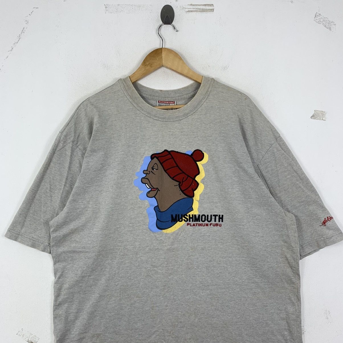 Fubu Vintage FUBU PLATINUM MUSMOUTH Fat Albert Tshirt Size US XXL / EU 58 / 5 - 3 Thumbnail
