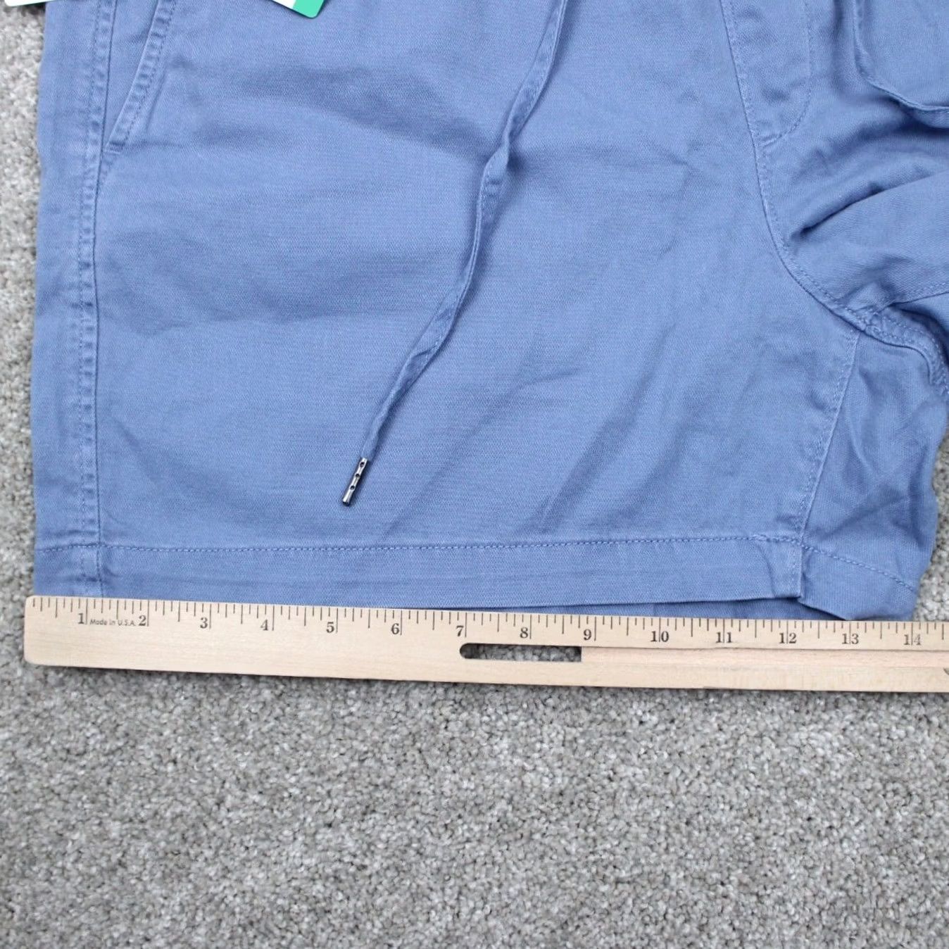 Orvis Orvis Womens XL Blue Quick Dry Bermuda Shorts NWT Cotton/Lyocell Plus Logo, Button, Zipper, 8in Inseam, Regular Fit, Nature Theme Size 40" / US 18 - 7 Thumbnail