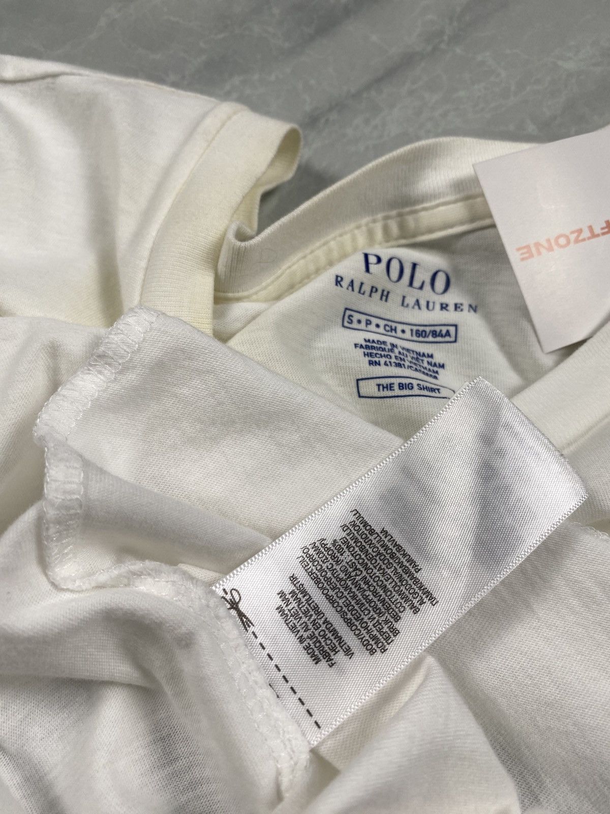 Polo Ralph Lauren Polo Ralph Lauren Spellout Tee Size US S / EU 44-46 / 1 - 5 Thumbnail