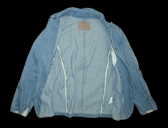 Japanese Brand Never Seen Thing denim jacket Size US M / EU 48-50 / 2 - 3 Thumbnail