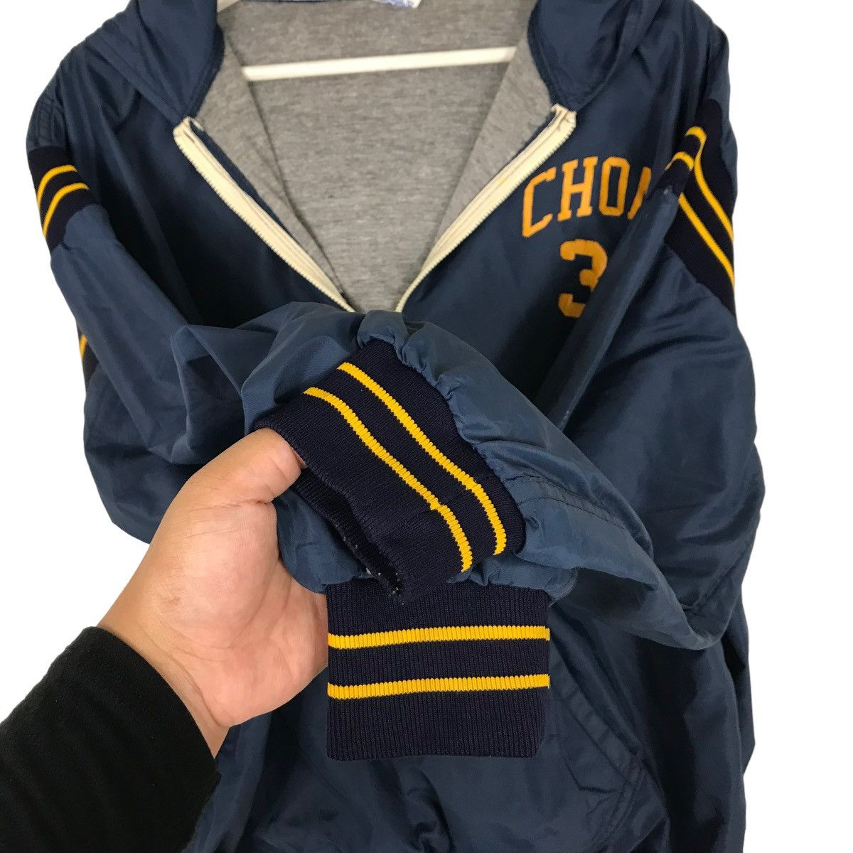 Russell Athletic × Vintage 💥 1980s VINTAGE RUSSEL CHOATE 37 HOODIES ANORAK BOMBER Size US M / EU 48-50 / 2 - 7 Thumbnail