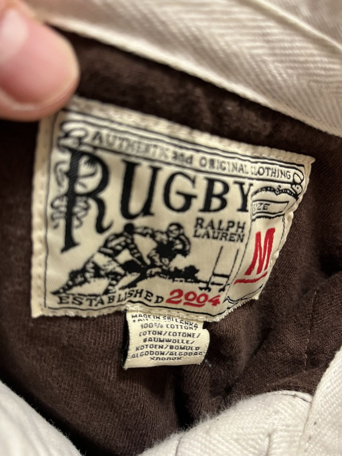 Rugby Ralph Lauren Vintage 2004 Polo Ralph Lauren rugby long sleeve Size US M / EU 48-50 / 2 - 6 Thumbnail