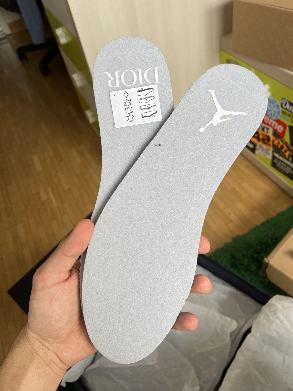 Dior Air Jordan 1 Dior Size US 9 / EU 42 - 9 Thumbnail