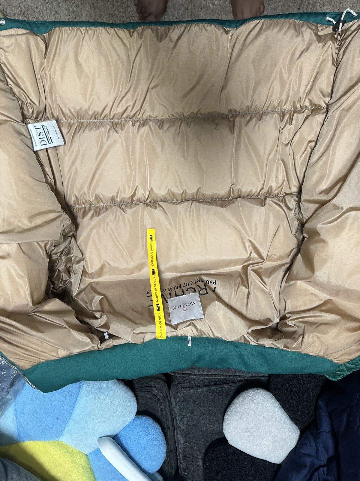 Moncler × Palm Angels Moncler X Palm Angels Rodman Puffer Jacket Green Size 3 Size US M / EU 48-50 / 2 - 6 Thumbnail