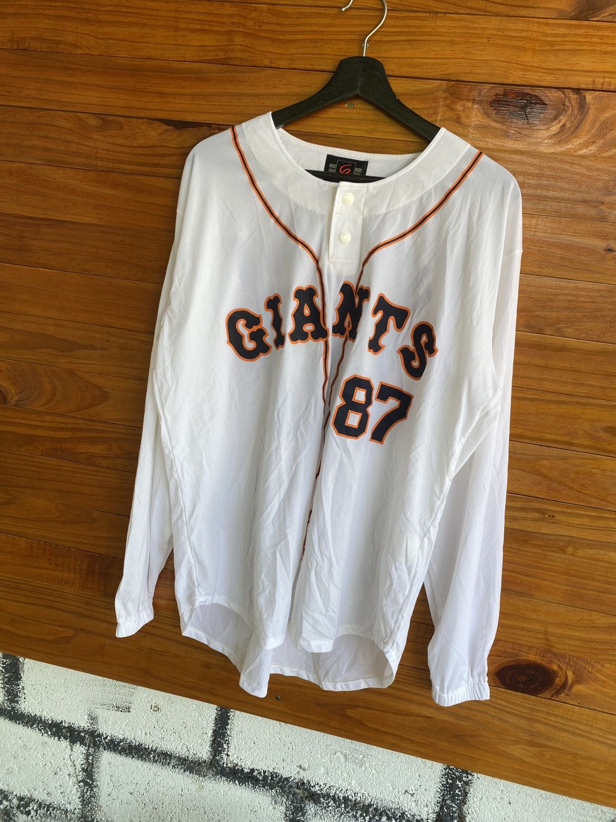 Giant Vintage GIANTS 87 Baseball Jersey - Japan Cramer Products Size US L / EU 52-54 / 3 - 4 Thumbnail