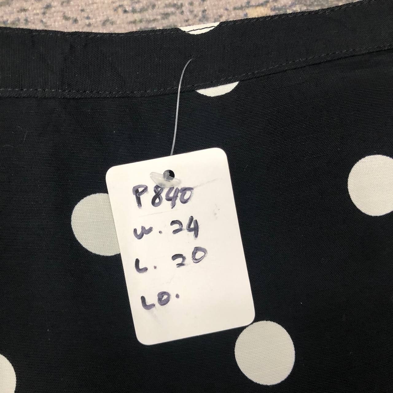 Japanese Brand P840 PARIENNE MADE IN JAPAN POLKA DOT SKIRTS Size 24" / US 00 / IT 34 - 10 Thumbnail