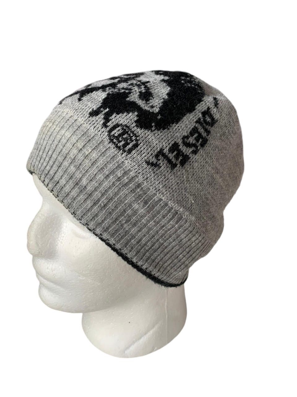 Diesel Diesel Seditionaries Mohawk Punk Rock Style Beanie Hats☠️ Size ONE SIZE - 4 Thumbnail