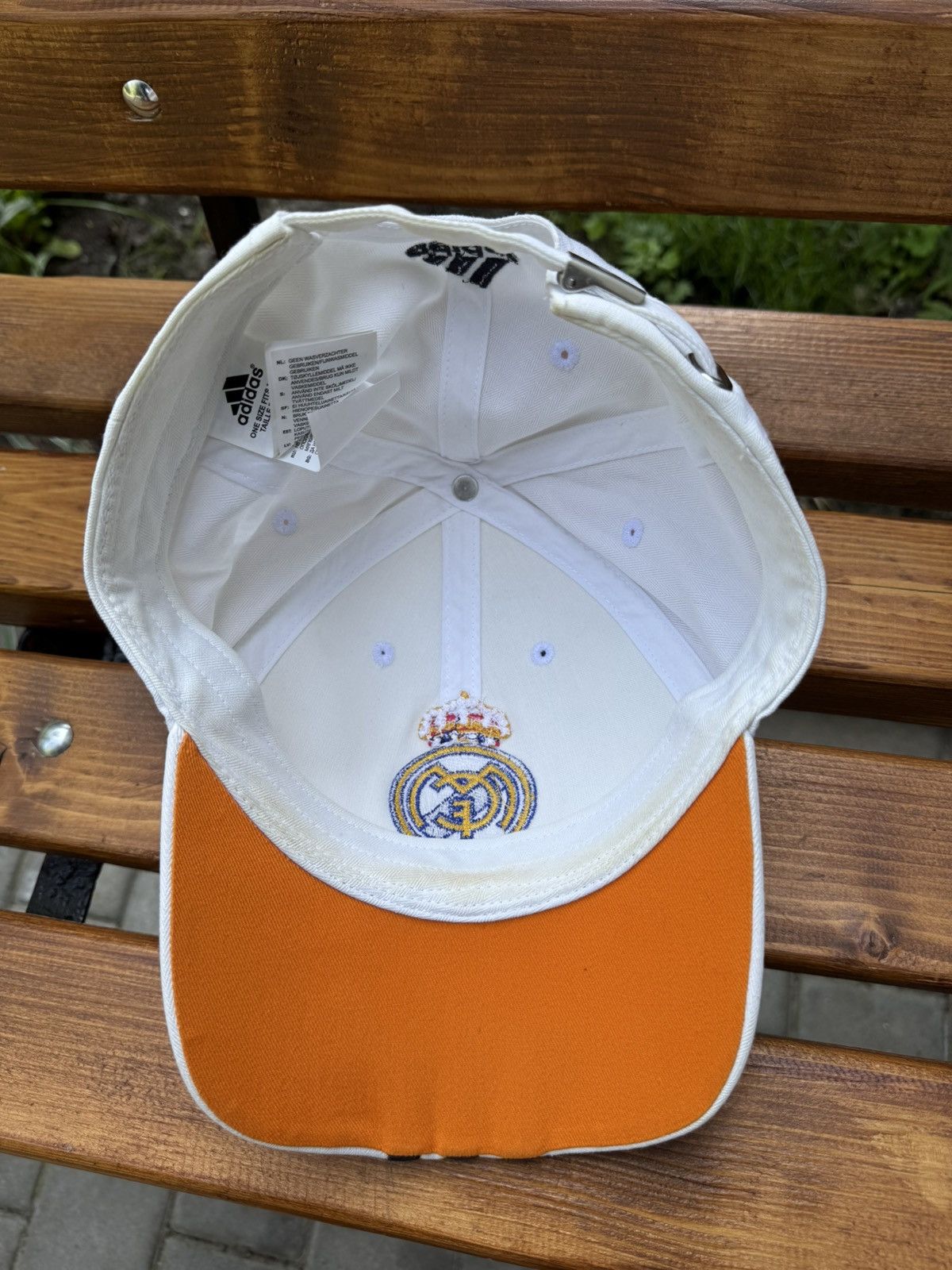 Adidas Vintage Adidas Real Madrid cap Size ONE SIZE - 5 Thumbnail