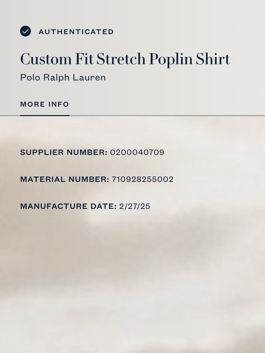 Polo Ralph Lauren Polo Ralph Lauren Custom Fit Stretch Poplin Shirt Size US M / EU 48-50 / 2 - 11 Thumbnail