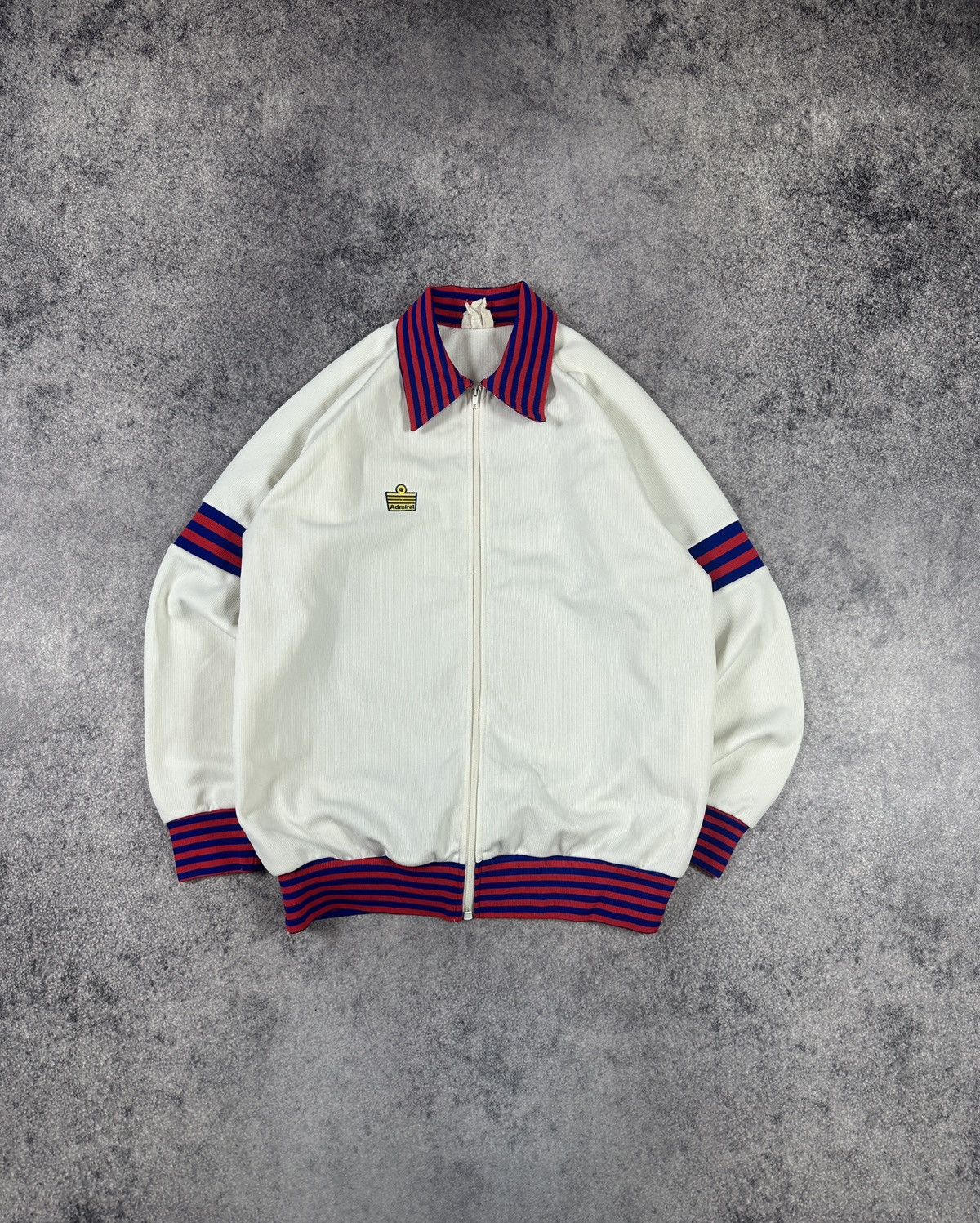 Vintage 80s Admiral Jqcket Zip Up Sportswear L Y2K Very Rare