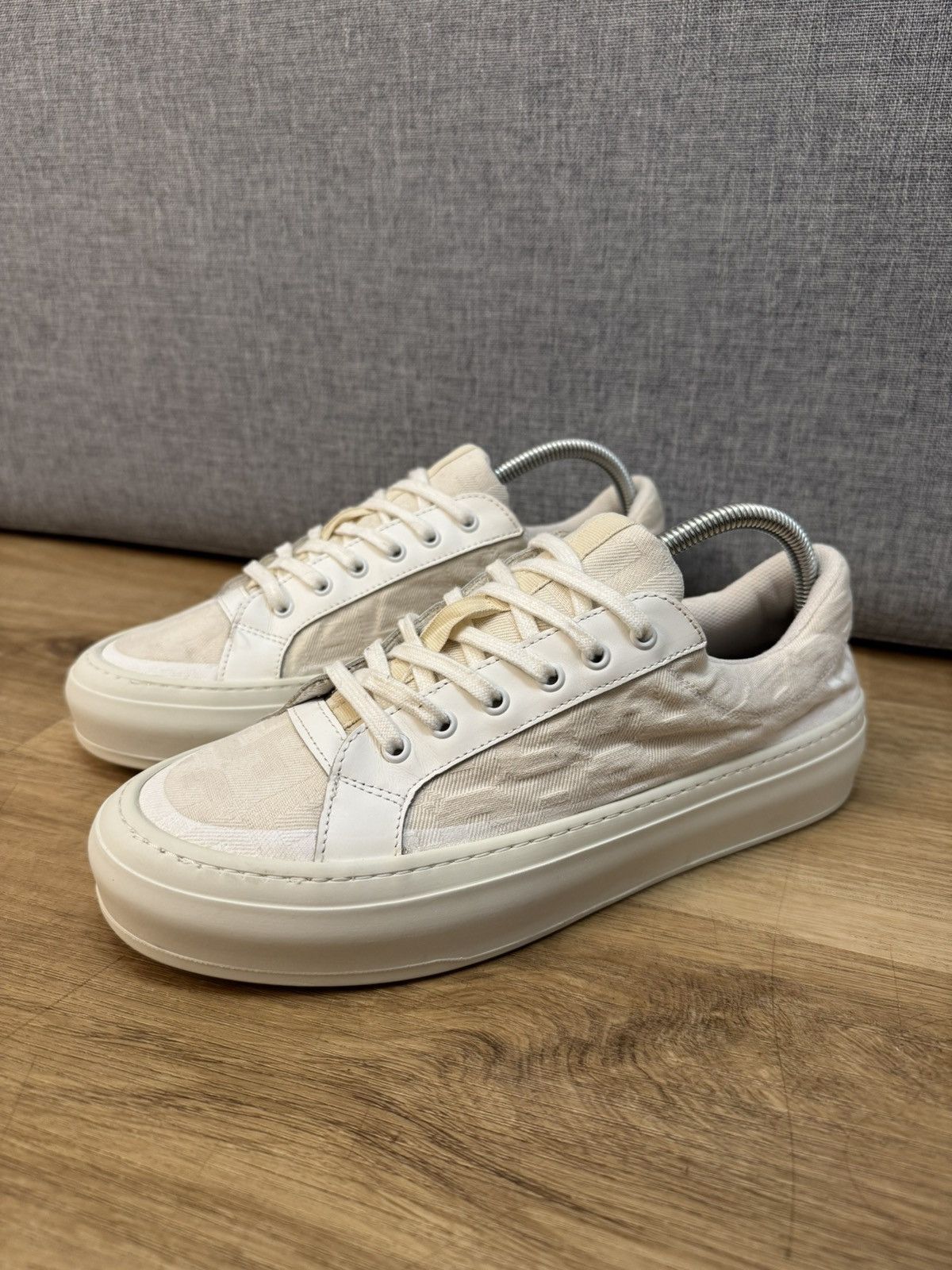 GCDS GCDS Monogram Jacquard Low Top Sneakers size 40 Size US 10 / IT 40 - 7 Thumbnail